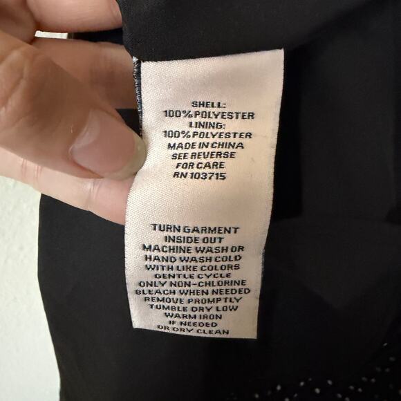 Nanette Lepore Black White Polka Dot Smocked Midi Dress Size 2 - Picture 5 of 5